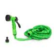 Set pentru stropit, furtun textil flexibil 15 m, pistol de pulverizat 7 în 1, racorduri