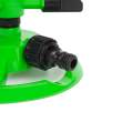 Aspersor rotativ cu trei capete - 360 ° - unghi reglabil, plastic