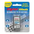 9V rechargeable battery E-Block • PP3 • 6F22 - Ni-MH • 9V • 200 mAh