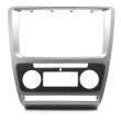 Adaptor 2 DIN SKODA Octavia (Auto Air  Conditioning) Grey 2008-2013