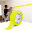 Bandă de Mascare Auto pe Bază de Apă – 50 m x 24 mm, Galben-Verde, Termorezistentă 120°C