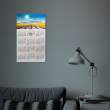 Calendar de perete cu LED - 2 x AA, 50 x 30 cm