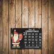 Calendar de Ajun, lemn