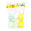 Decor de Paște - set ouă - 3 tipuri - 6 cm - 6 buc/pachet