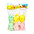 Decor de Paște - set ouă - 3 tipuri - 6 cm - 6 buc/pachet