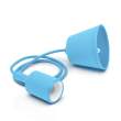 Dulie silicon suspendata - albastru