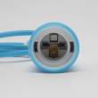 Dulie silicon suspendata - albastru