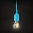 Dulie silicon suspendata - albastru