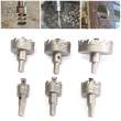 Freze pentru găurire metal - set 6 piese