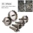 Freze pentru găurire metal - set 6 piese