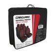 Huse universale premium pentru scaune auto rosu+negru - CARGUARD