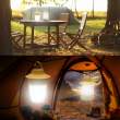 Lampa camping LED suspendabila - galbena