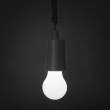 Lampa LED suspendabila - neagra