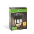 Lampa solara de perete - mat plastic, negru - 12 x 8 x 5 cm