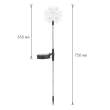 Lampă solară LED - model „Fulg de zăpadă”