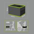 Organizator auto pt. portbagaj 2 compartimente 36 x 30 x 25 cm