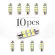 Pachet 10 Leduri auto Sofit 41mm 1.5 W Carguard