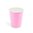 Pahare roz de hârtie - 250 ml - 12 buc