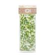 Paie de hartie - junglă - 197 x 6 mm - 25 buc/pachet