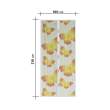 Perdea anti-tantari pt. usi cu inchidere magnetica- 100 x 210 cm „Fluturi galbeni”