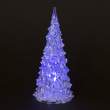 Pom de Craciun LED, acril, 18 cm