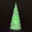 Pom de Craciun LED, acril, 22 cm
