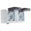 Priza dubla, cu capac, cu protectie si siguranta copii, montaj aparent, pt. exterior IP54 230V~ 50Hz 16A