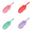 Set linguri de măsurat pentru bucătărie - 4 culori - 4 buc./ pachet