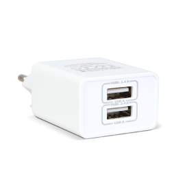 Adaptor de Încărcare USB 5V 2.4A - Alb