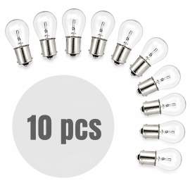 Bec auto P21W - BA15s 12V 21W -  set de 10 - CARGUARD