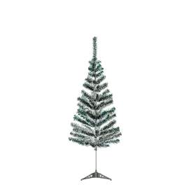 Brad artificial – 120 cm – cu aspect înzăpezit – PVC