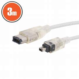 Cablu FIRE-WIREfisa 4p. - fisa 6p.3.0 m