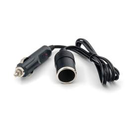 Cablu prelungitor brichetă auto Carguard – 1 m – cu siguranță fuzibilă 10A