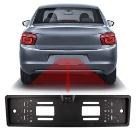 Cameră cu suport pentru număr de înmatriculare Carguard