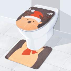 Capac de toaletă - model de sărbători