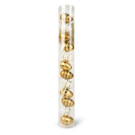Decor de Paște - set ouă - 3 tipuri - 3 cm - 12 buc/pachet