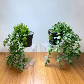 Decor plante artificiale - în ghiveci - 16 x 26 cm