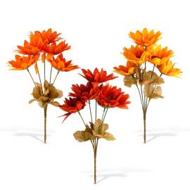 Decorațiune de toamnă – floarea-soarelui – 3 modele – 35 cm