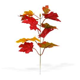 Decorațiune de toamnă – frunză – 30 cm – cu țepușă pentru fixare
