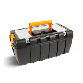 Geantă de scule din plastic cu 1 tavă - 41 x 22 x 18 cm