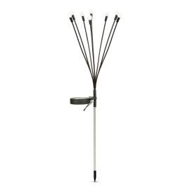 Lampă solară - licurici - 8 LED-uri alb cald - 70 cm