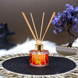 Odorizant cu bețe - portocale & ghimbir - 100 ml