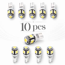 Pachet 10 Leduri auto de pozitie T10 1.25 W Carguard