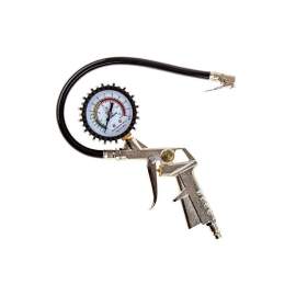 Pistol pneumatic de umflat cu manometru, presiune maximă 12 BAR, conexiune 1/4