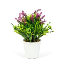 Plantă artificială decorativă - Lavandă - 20 x 8 cm