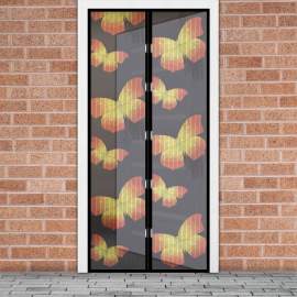 Plasa tantari pt. usi - inchidere magnetica, 100x210 cm