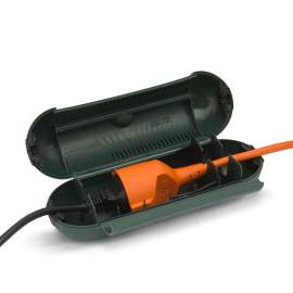 Protecție pentru prelungitoare – exterior, capsulă impermeabilă IP44