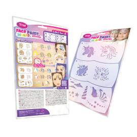 Șablon Mozaic Face Painter - unicorn - stea - 3 bucăți / pachet Tytoo