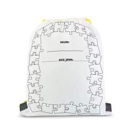 Sac de Sport Colorabil - Cu 4 Markere, 33 x 27 cm