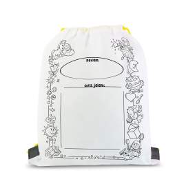 Sac de Sport Colorabil - Cu 4 Markere, 33 x 27 cm